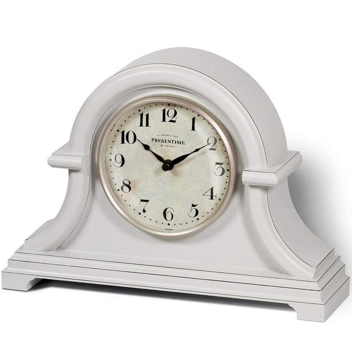 Presentime &amp; Co. Vintage Farmhouse Kaminuhr Serie, Napoleon Schreibtisch- und Regaluhr, 33 x 25,4 cm