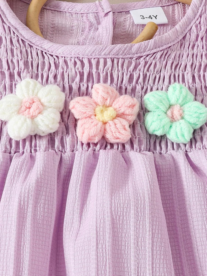Kleinkind Baby Mädchen Kleidung Blumen Rüschen T-Shirts Tops Shorts Süsse Sommer Kleidung Sets 9-12