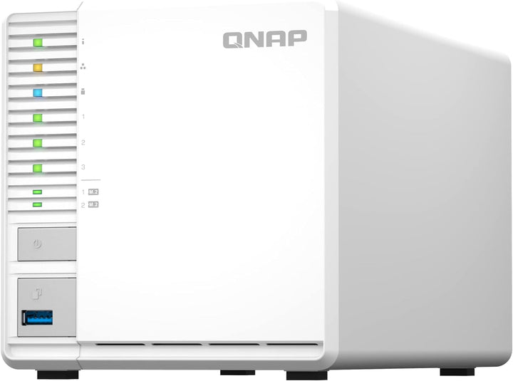 Qnap TS-364-8G | 3-Bay, 2X M.2 Slot, 2.5GbE Tower NAS