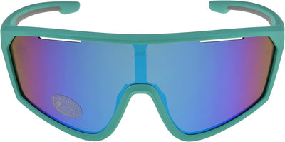 Gamswild WS5838 Sonnenbrille Sportbrille Skibrille Fahrradbrille Unisex Shield Herren Damen | blau |