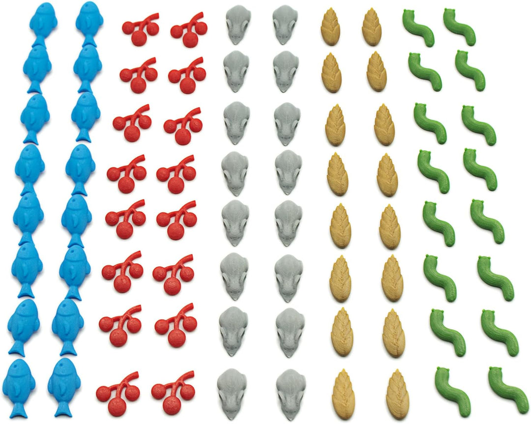 BGExpansions Upgrade-Pack für Wingspan Asien, 127 Stück
