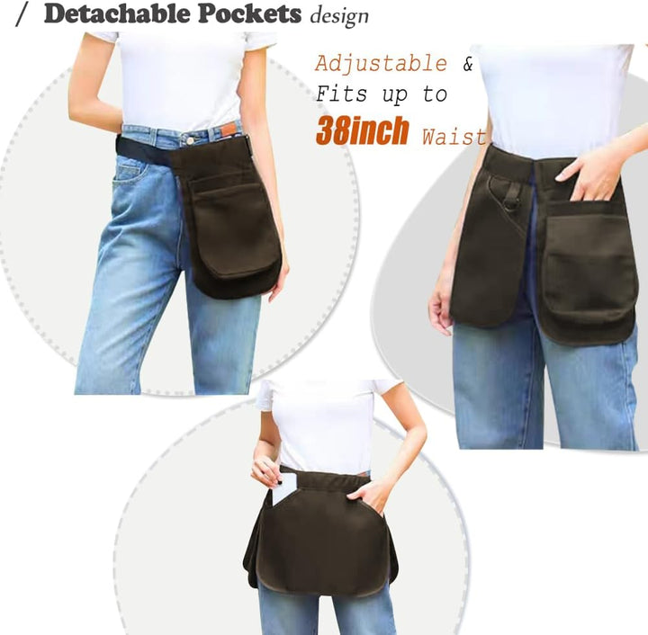 suweisua Hundetrainer-Leckerli-Tasche mit abnehmbaren Taschen, freihändig, Trainingswerkzeuge zur Au