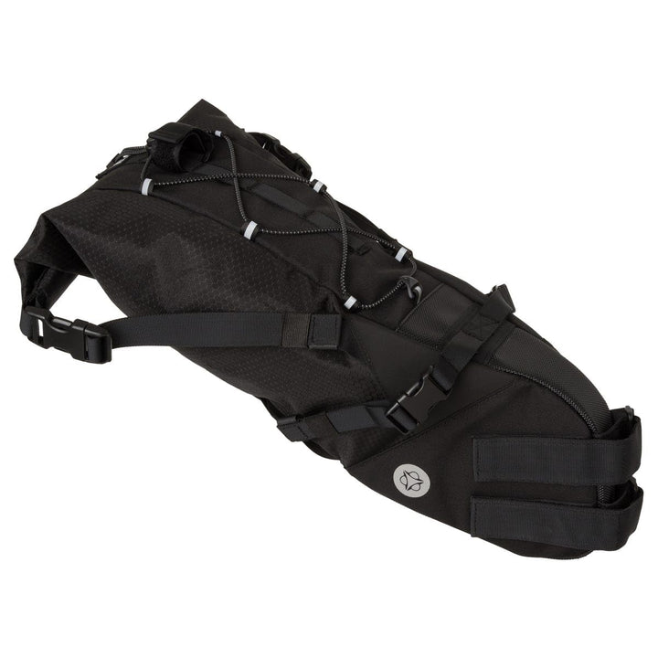 AGU Seat-Pack Satteltasche Fahrrad, 10L Fahrradtasche Sattel für Bikepacking, Wasserabweisend, Refle
