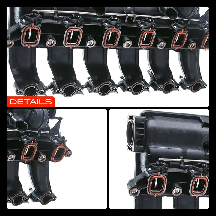 Frankberg Ansaugbrücke Saugrohrmodul Kompatibel mit 3er E90 E91 E92 E93 5er E60 E61 6er E63 E64 X3 E