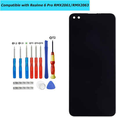 Vvsialeek Ersatz LCD Display Kompatibel Für Realme 6 Pro RMX2061 RMX2063 LCD Touch Screen Digitizer