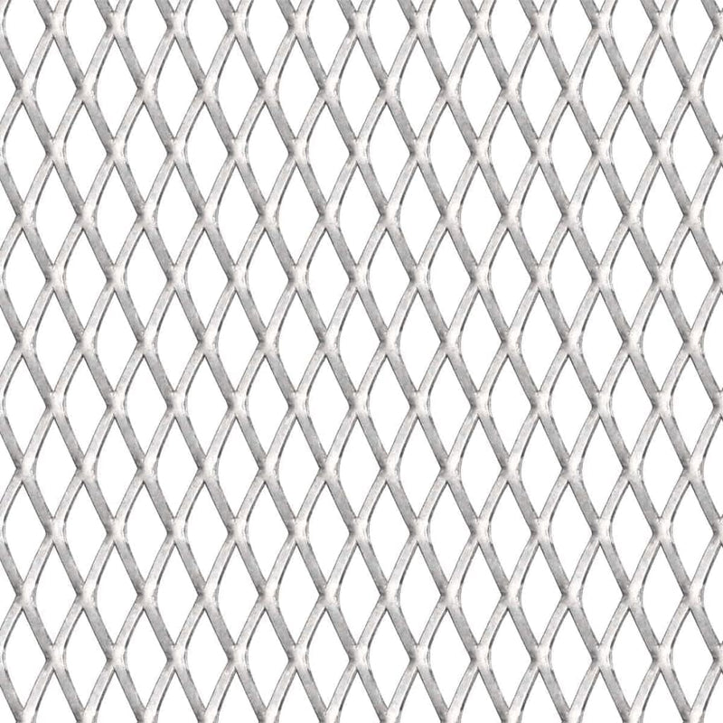 HOMIUSE Gittermatte Streckmetall Edelstahl 50x50 cm 20x10x2 mm Streckmetall-Gittermatte Lüftungsgitt