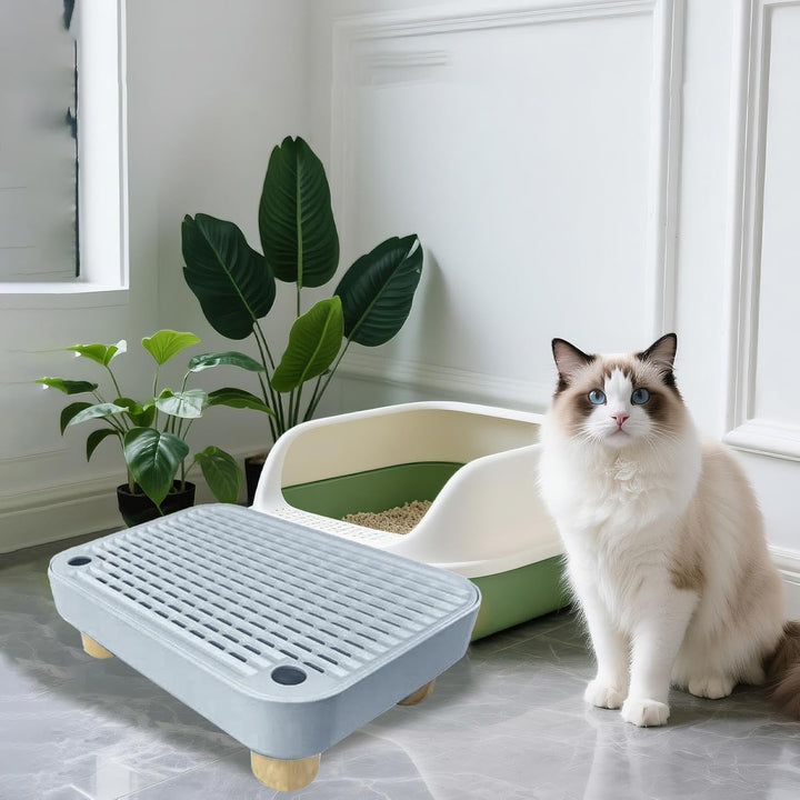 Stufe Für Die Katzenstreu | Stufe Für Ältere Katzen Mit Filterfunktion,rutschfeste Kätzchen Katzenkl