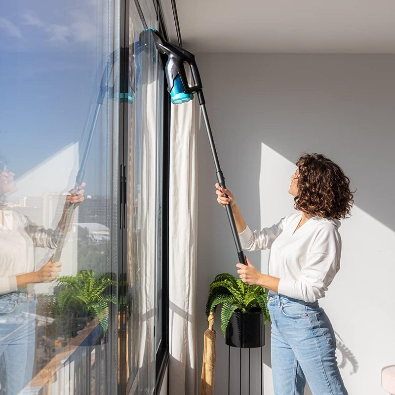 Cecotec Fensterputzroboter Conga Popstar Glass Titanium. 3-in-1-Funktion: sprühen, reinigen und stau