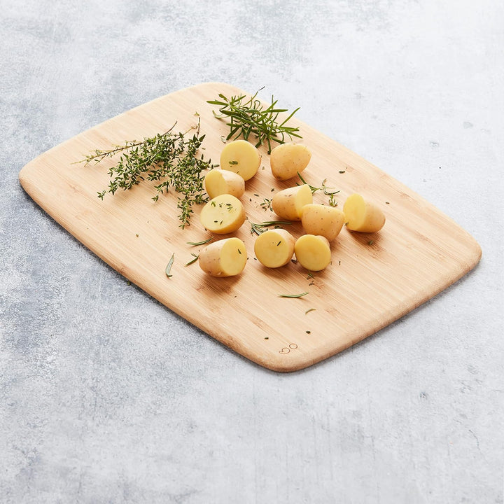 Point-Virgule Schneidebrett, Schneidebrett aus Holz, Küchenzubehör zum Schneiden von Brot, Fleisch,
