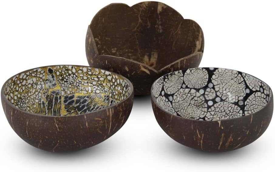 Kokosnussschale Naturel Ø 15 x 9cm