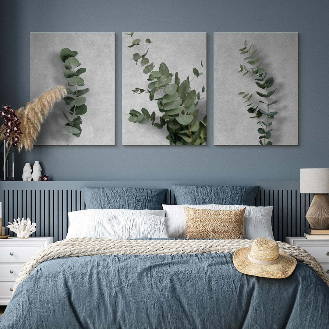Muralo - Wandbilder Set - Leinwand Bilder Set Aufhängefertig - Bilder für Wohnzimmer Schlafzimmer -