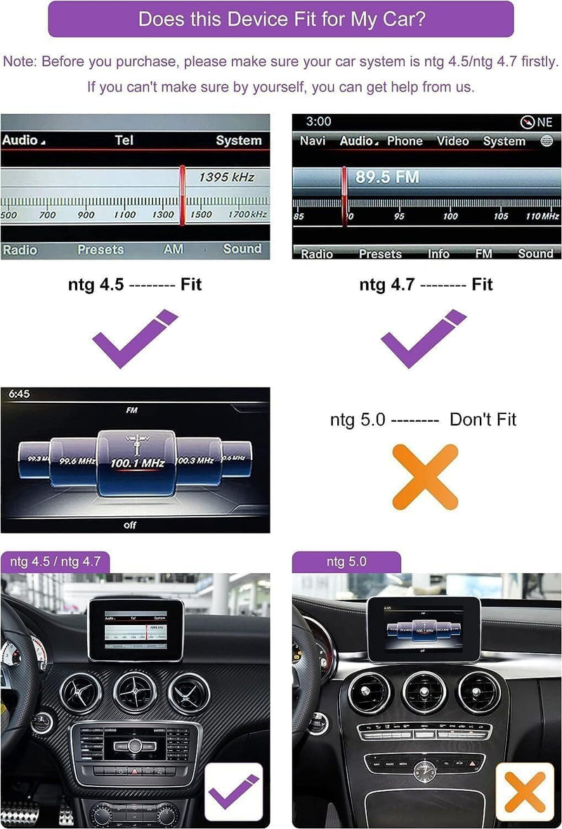 Android 11 Car Radio 12.3 Inch Touchscreen Car Radio for Mercedes Benz A B Class GLA CLA W176 W246 C