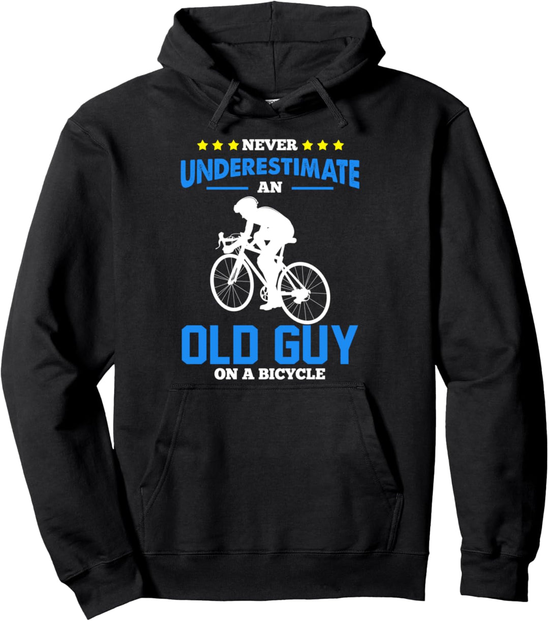 Unterschätzen Sie niemals einen Rennradfahrer Bike Fahrrad Pullover Hoodie