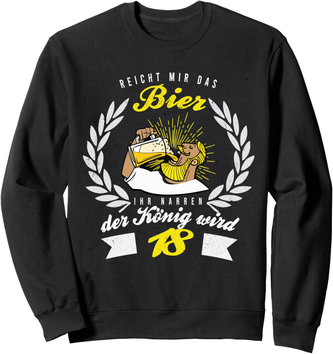 18. Geburtstag Jahrgang 2002 Geschenkidee für einen Mann Sweatshirt