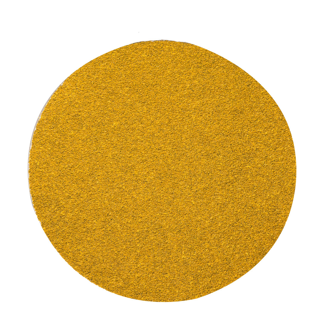 Mirka Gold Universal-Schleifpapier Ø 77mm Klett P120, 50 Stk / Zum Schleifen von Gips, Spachtel, Spa