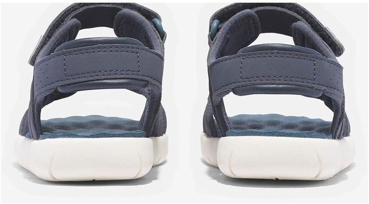 Timberland Unisex Kinder Perkins Row 2-Strap (Youth) Sandalen 33 EU Dunkelblau, 33 EU Dunkelblau