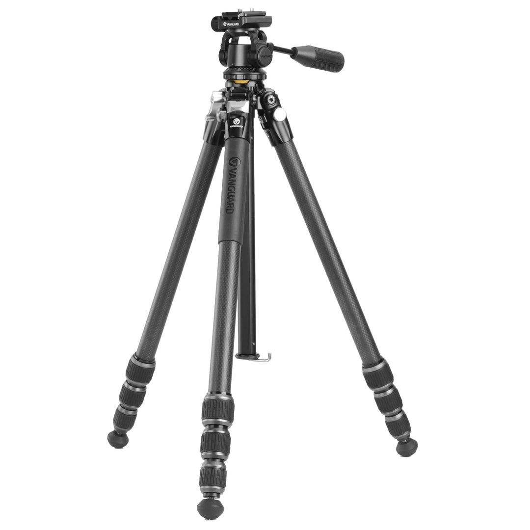 VEO 5 234CO26 - Carbonstativ für Vogelbeobachter - Traglast 6 kg 1591 mm 2-Wege schwarz, 1591 mm 2-W