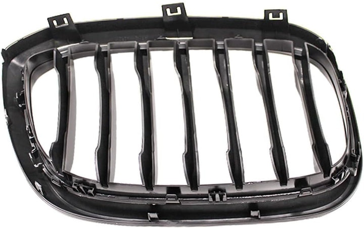 HZTWFC Auto Fronthaube Nierengitter glänzend schwarz einzelne Lamelle für BMW X3 X4 G01 G02 2018 201