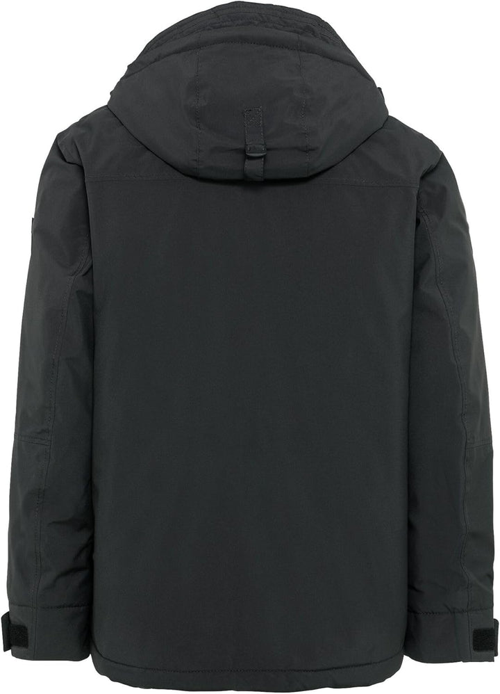 camel active Herren teXXXactive® Funktionsjacke mit Abnehmbarer Kapuze 29 Schwarz, 29 Schwarz