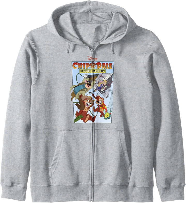 Disney Chip 'N Dale Rescue Rangers Group Shot Poster Kapuzenjacke