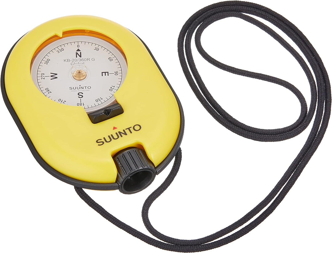 Suunto® 20/360R Kompass - Gelb - Einheitsgrösse - Schwimmender Hand Leichter Professioneller Spiegel