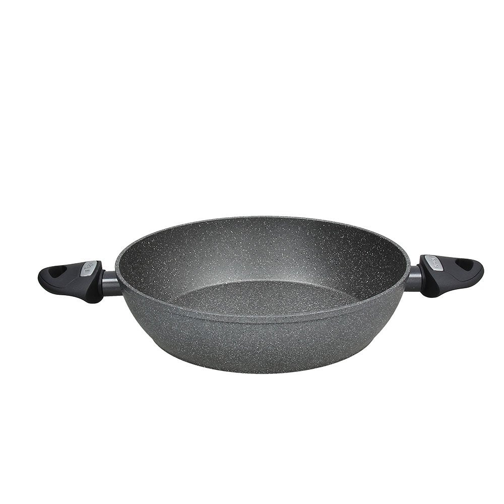 Pfanne Nr. 2 Griffen Cm 28 Marble schwarz floatech Linie Mythos