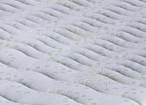 BONEX Hochwertiger Matratzenbezug Aloe Vera 80x200cm 13-15 cm, 13-15 cm