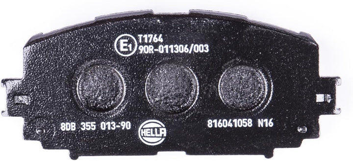 HELLA PAGID 8DB 355 013-901 Bremsbelagsatz - T1764 - Dicke/Stärke: 17.6mm - Bremssystem: Advics - ni