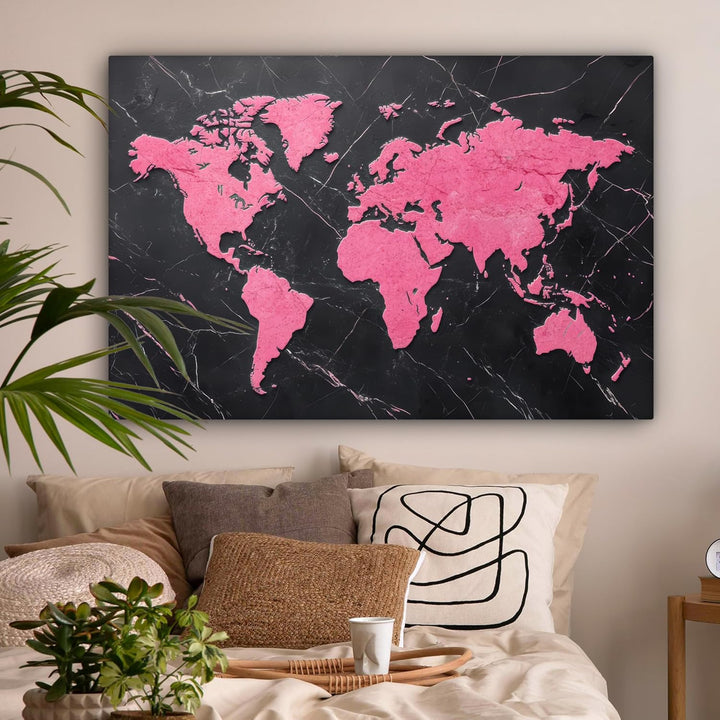 MuchoWow© Leinwandbild Gross 120x80 cm XXL Dekoration Wohnzimmer Bilder Pictures Wall Decoration Liv