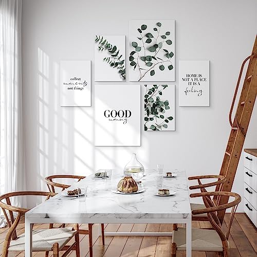 Muralo - Wandbilder Set - Leinwand Bilder Set Aufhängefertig - Bilder für Wohnzimmer Schlafzimmer -