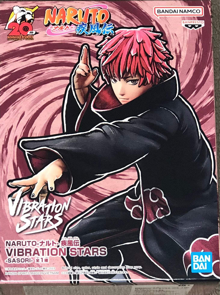 BANPRESTO Naruto Shippuden - Sasori - Figurine Vibration Stars 15cm