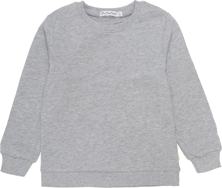 MINYMO Unisex Kinder Shirt 92 Greymelange, 92 Greymelange