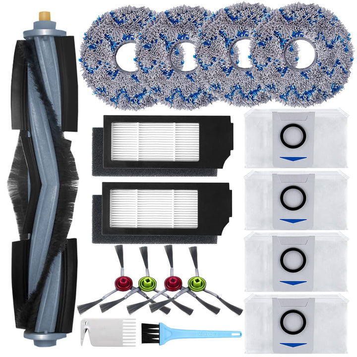 AiLomey Zubehör für Ecovacs DEEBOT X1 Omni / X1 e Omni, Ersatzteile für Ecovacs Deebot X1 Turbo Stau