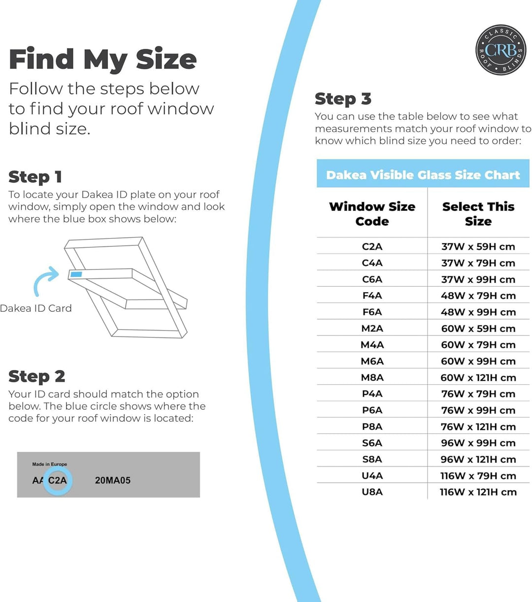 Dachfensterrollo für DAKEA Dachfenster - Verdunkelungsrollo - Nachtropfen - silberfarbener Aluminium