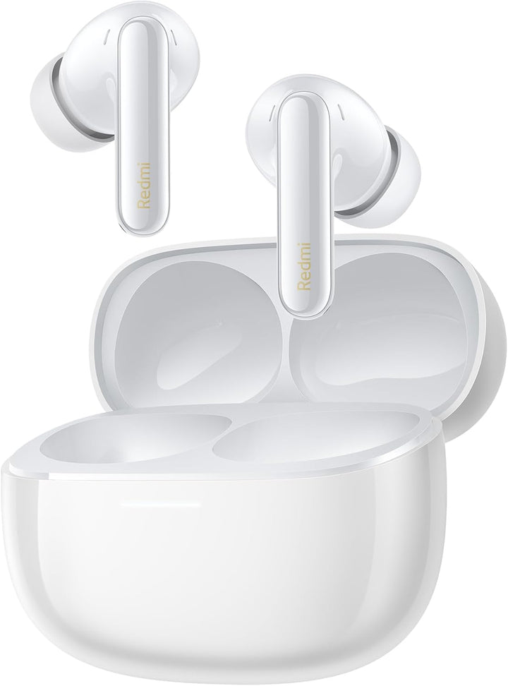 XIAOMI Redmi Buds 6 Pro White - 36h Akkulaufzeit, Triple-Treiber Hi-Fi Klang, 55dB ANC, 20 ANC-Level