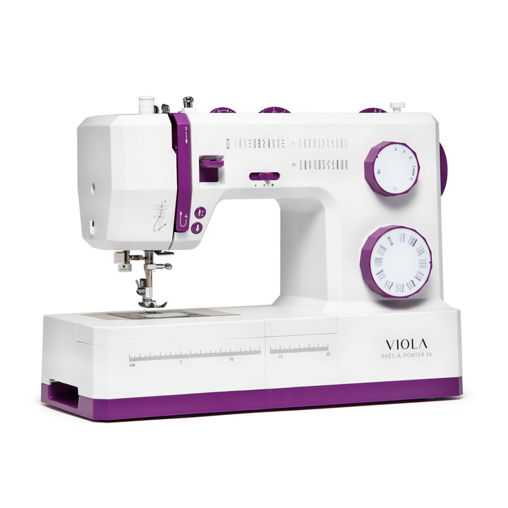 VIOLA Prêt-à-Porter Nähmaschine (Exklusive Edition) Nähmaschine mit 34 Nähprogramme, Servomotor, Näh
