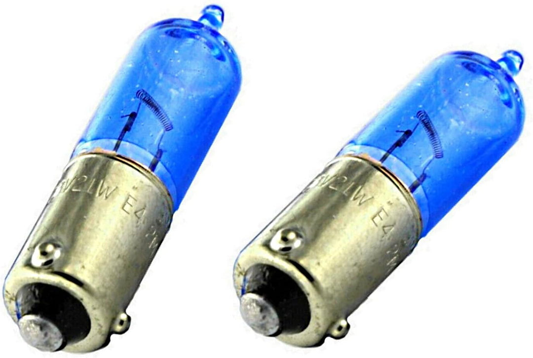 10x Super Weiss H21W 12V BAY9s Original Jurmann Trade Xenon Look 6000K Halogen Ersatz PKW Lampe