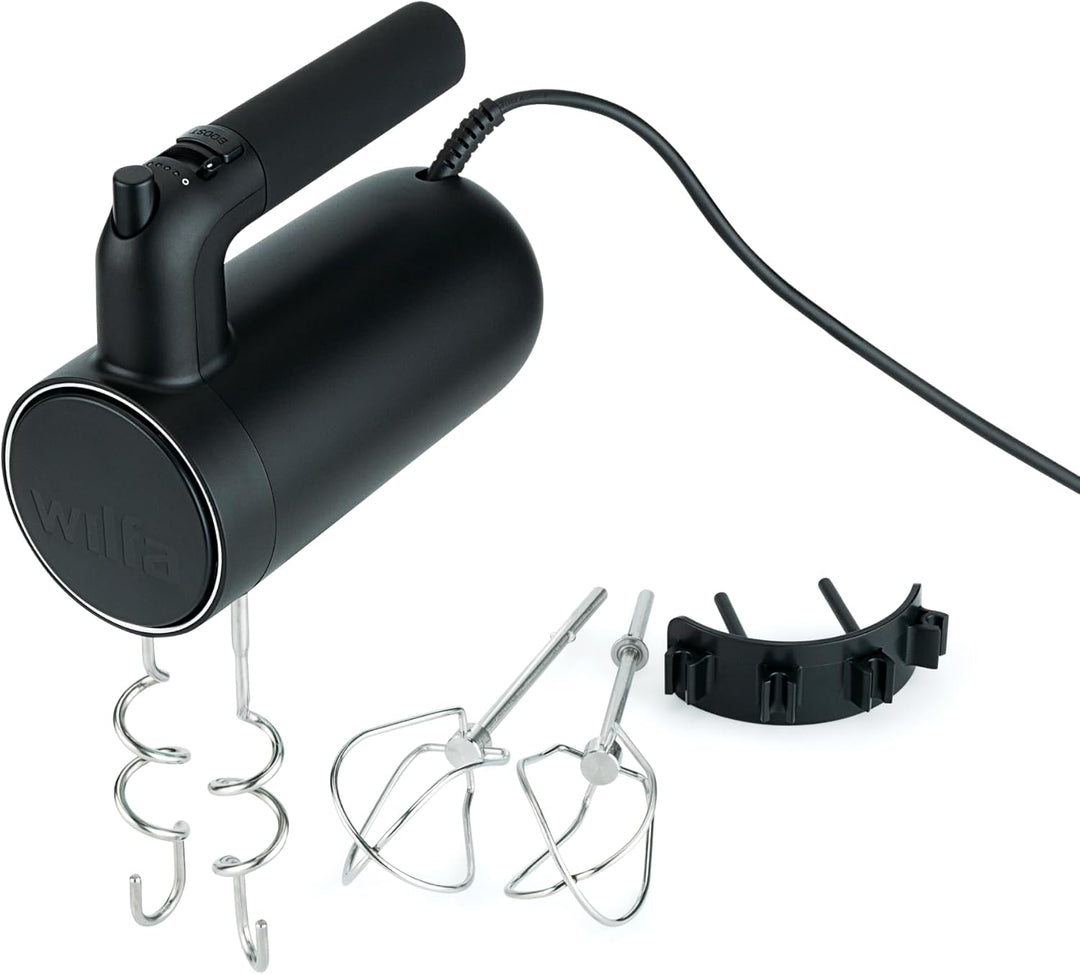 Wilfa Handmixer Smooth Mix 500 I 500 W I 5 Geschwindigkeiten I Boost-Funktion & Auswurf-Funktion I i