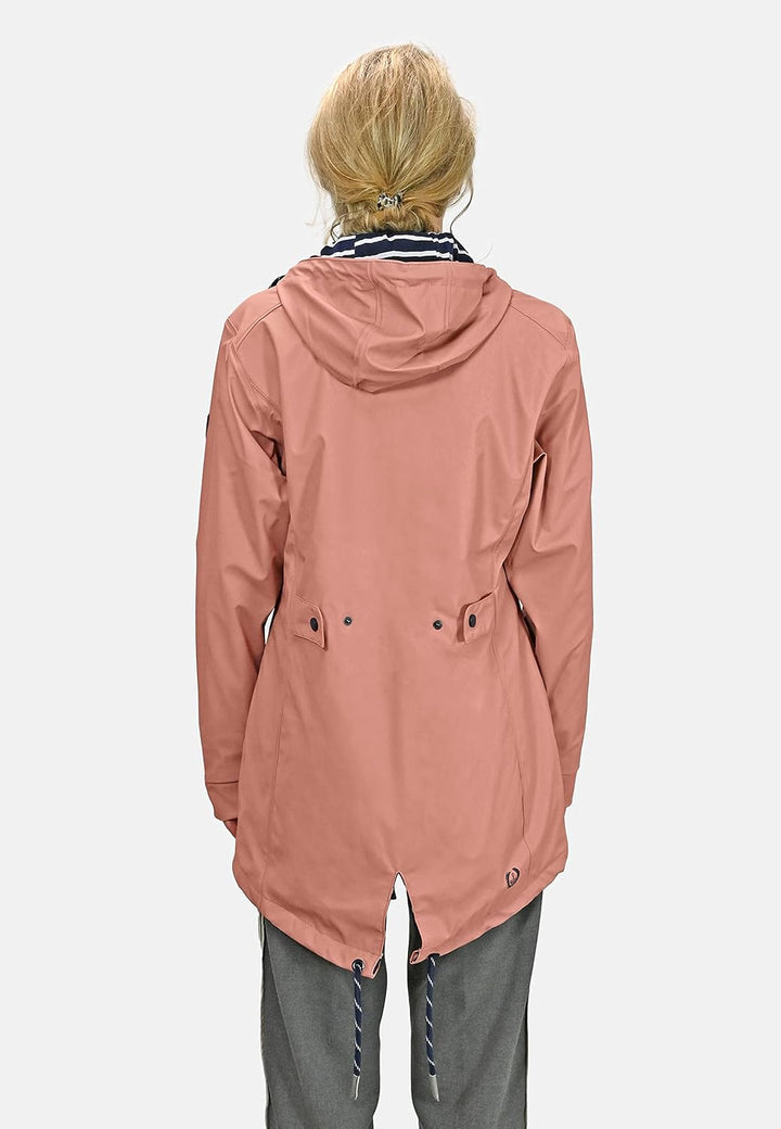 MADSea Damen Regenmantel Friesennerz 620 | halblanger wasserdichter Regenparka | winddicht mit marit