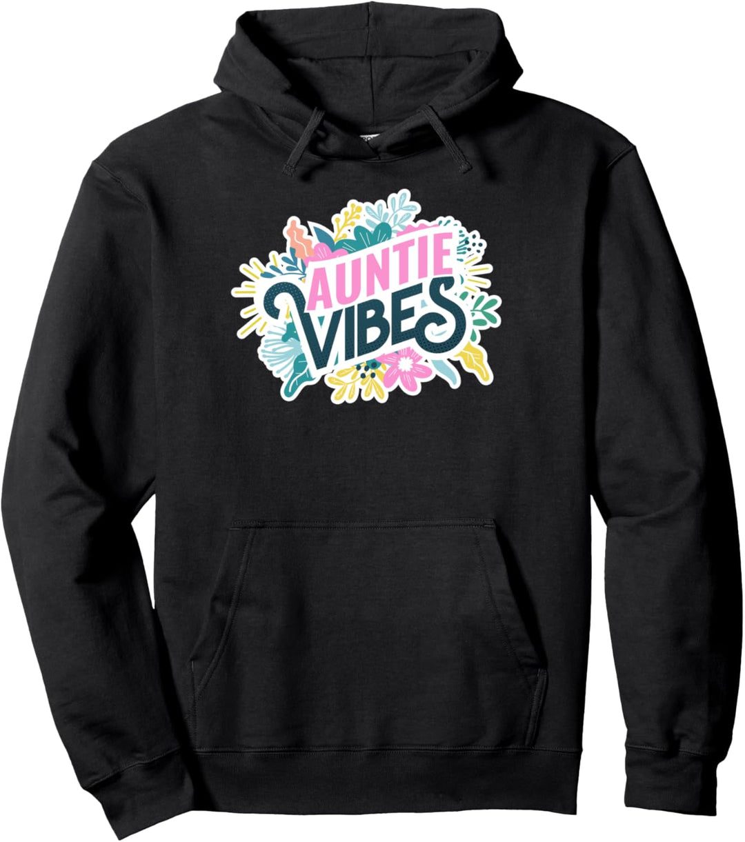 Auntie Vibes Pullover Hoodie