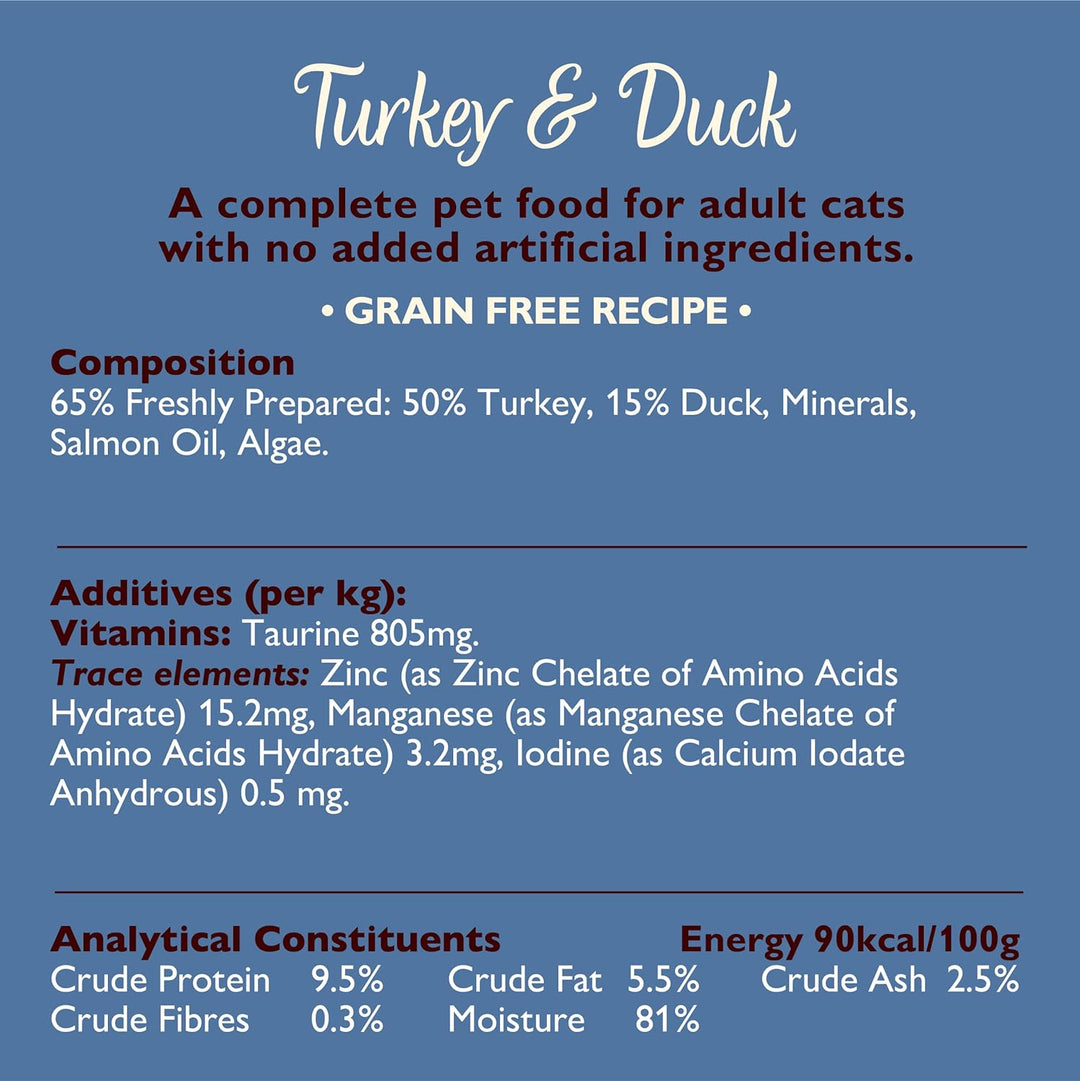 Lily’s Kitchen Vollwertnahrung Nass Katzenfutter für ausgewachsene Katzen 19 Schalen (19 x 85g) Gefl