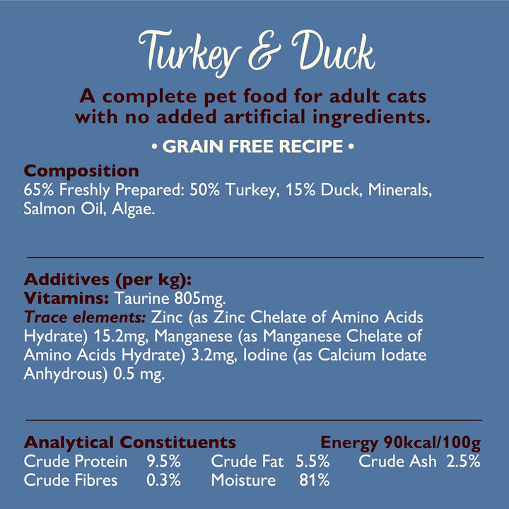 Lily’s Kitchen Vollwertnahrung Nass Katzenfutter für ausgewachsene Katzen 19 Schalen (19 x 85g) Gefl