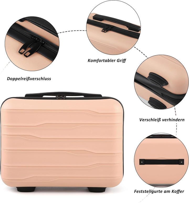 TANTOMI Kosmetiktasche für Damen–Makeup Carrying Case, professionelle Make-up Tasche und Makeup Case
