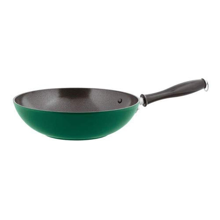 Sambonet 1965 Vintage Quarzo Nero Wokpfanne/Sofrito rund (rund, Wokpfanne/Sofrito, Aluminium, 3,5 l,