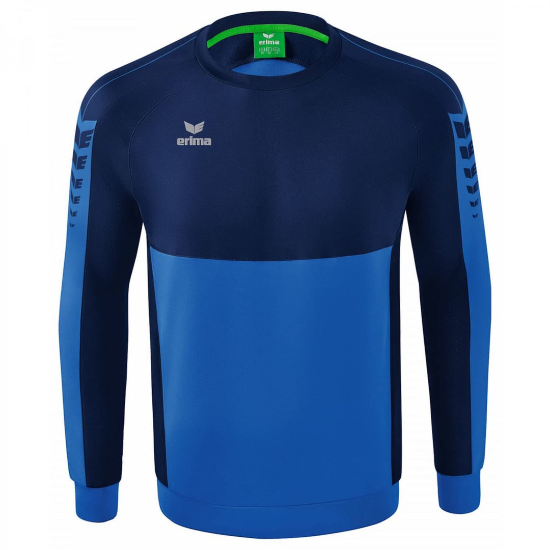 Erima SIX Wings Sweatshirt Herren S Blau, S Blau