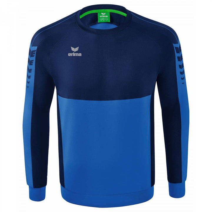 Erima SIX Wings Sweatshirt Herren S Blau, S Blau