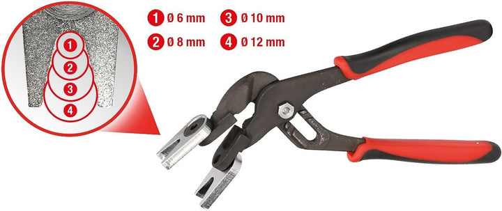 KS Tools 460.5095 Druckluft-Schnellverbinder-Lösezange, 6-12 mm