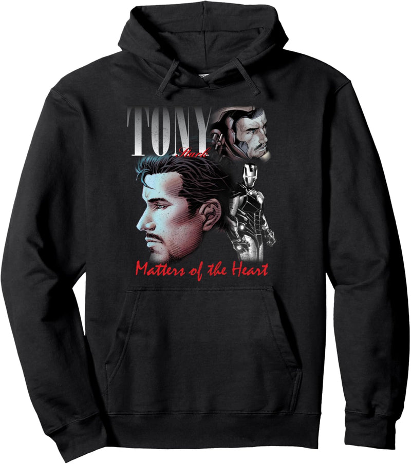 Marvel Tony Stark Homage Poster Pullover Hoodie