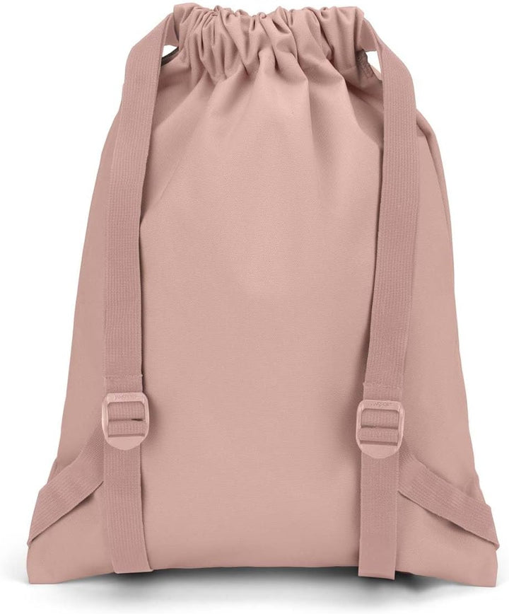 JanSport DRAWSACK Kleiner Rucksack,Misty Rose, Misty Rose