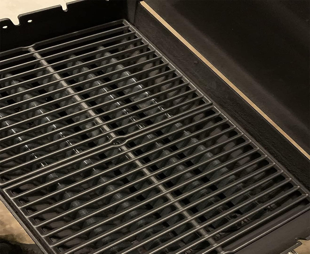 GFTIME 38 X 28.6CM Grillrost Gusseisen 7522 für Weber Spirit Classic E210 E220 S210 S220 (mit seitli